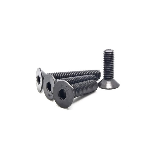 M3-M10 10.9 grade countersunk head hex socket screws high strength hardened flat cup DIN7991 flat head hex socket
