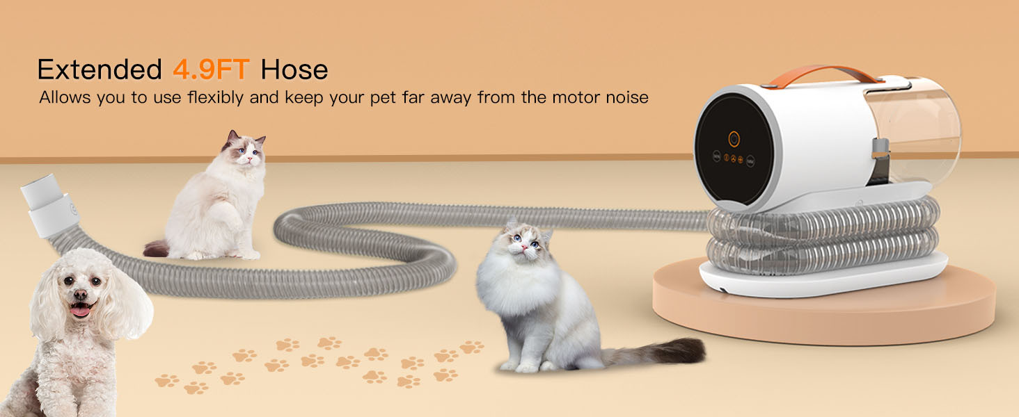 Pet Grooming Vacuum Clipper 4