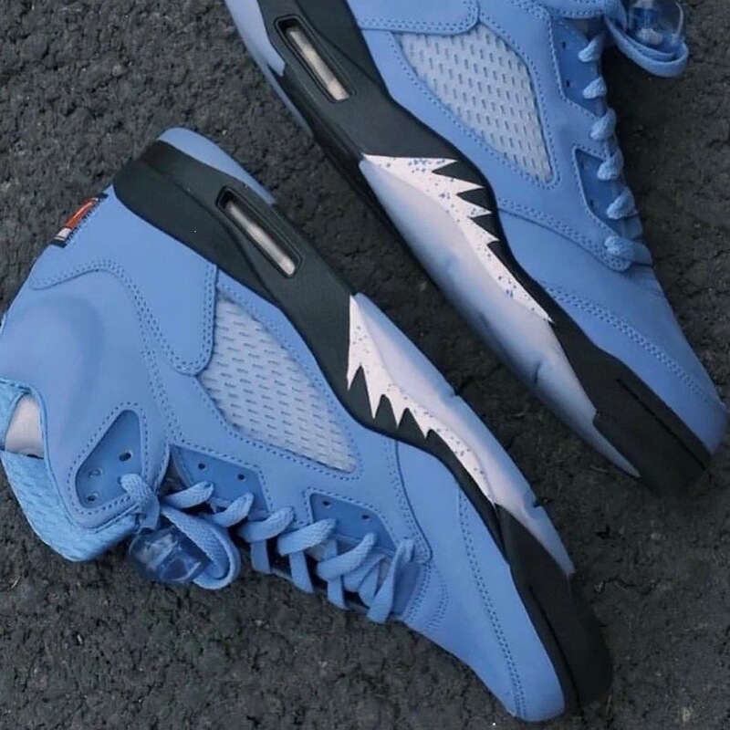Putian Shoes Pure Original Cross-Border Aj5 High-Top Wear-Resistant Non-Slip Shock-Absorbing Supportive Casual Breathable Men's and Women's Sports Basketball Shoes