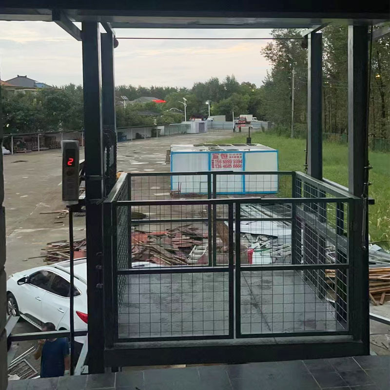 导轨式货梯升降机厂房仓库货运防坠提升机电梯液压升降平台可移动