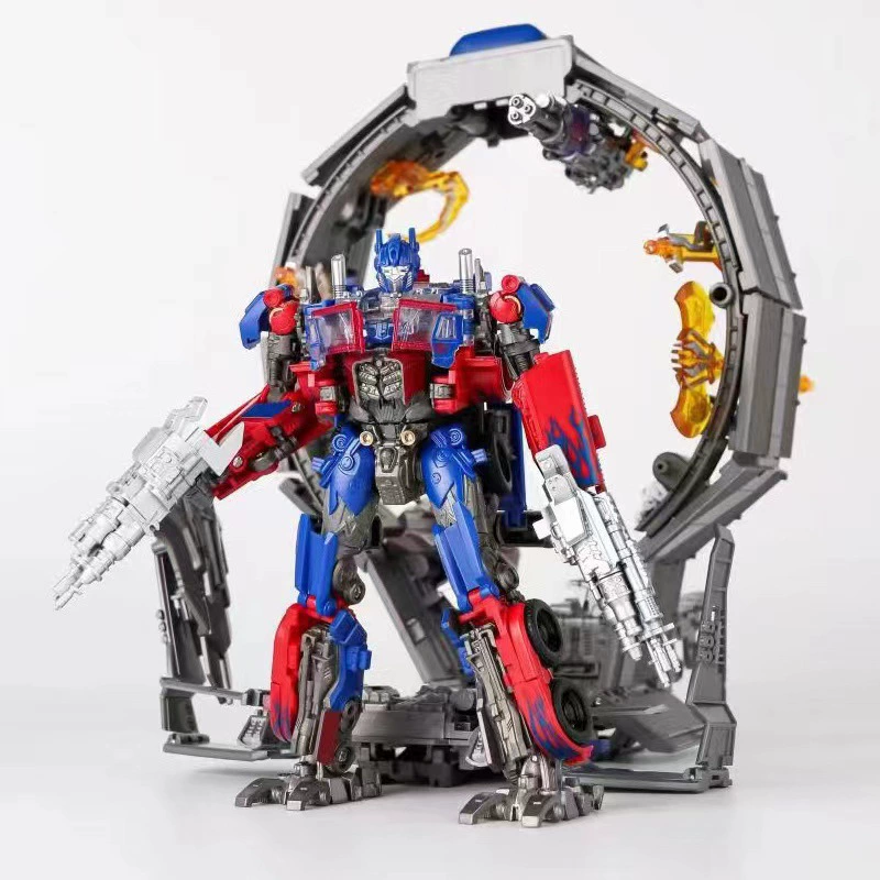 Металлический робот-убедитель Jingke Transformer Metal Robot Vehicle - минифигурка Король Кинг Конг для мальчиков, 9 см в высоту x 20 см в длину