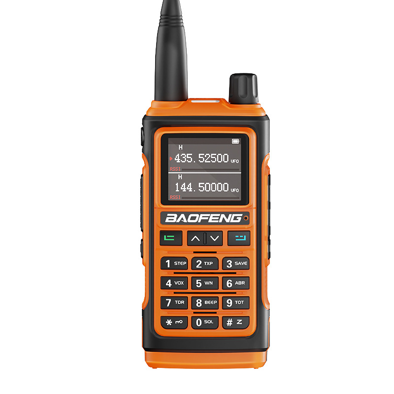 Walkie-Talkie Baofeng UV-17M de Alta Potencia para Exteriores, con Sincronización de Frecuencia de un Solo Botón, GPS, para Obras de Construcción, Uso Civil