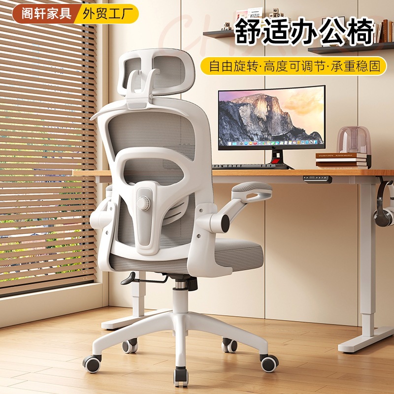 Children's Study Chair, Home Study Desk Chair, Office Staff Conference Chair, Long-Term Sitting and Not Tired Computer Chair