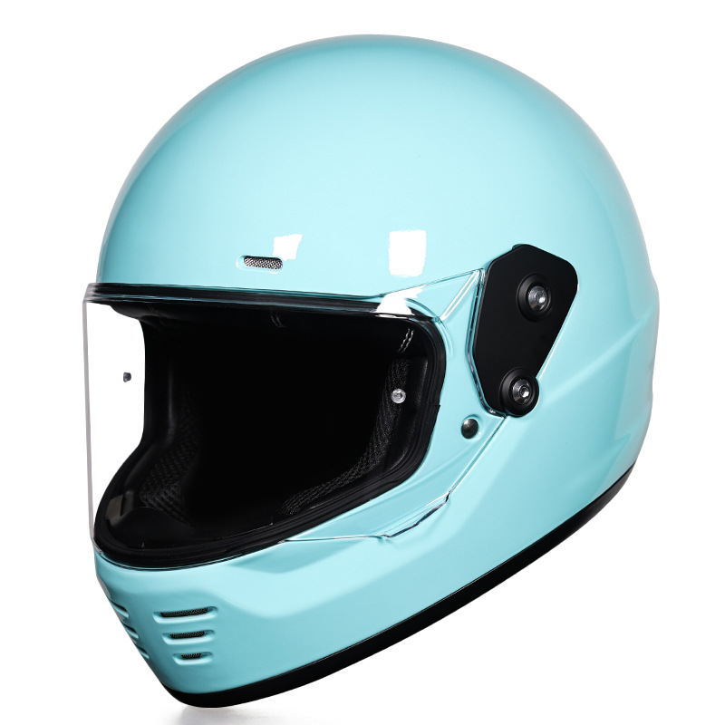 Orz bicicleta eléctrica casco completo personalidad de invierno de los hombres fresco de las mujeres de la moda nacional crucero Retro Coche casco Four Seasons Pass