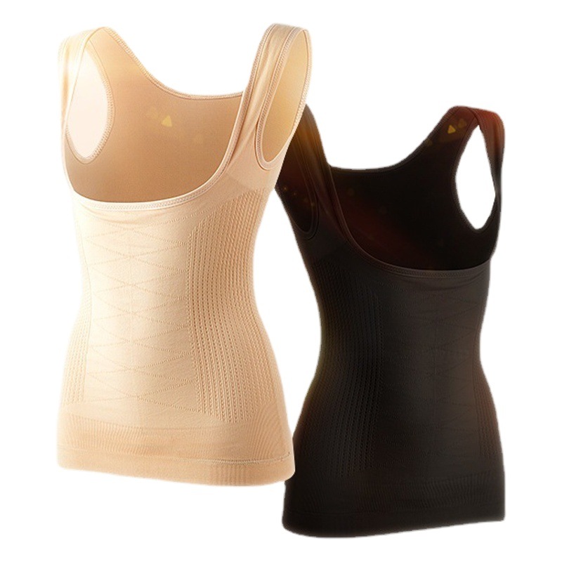 Fábrica sin fisuras vientre que forma el chaleco de soporte del pecho corsé posparto de las mujeres mejorado en forma de U corsé bodysuit