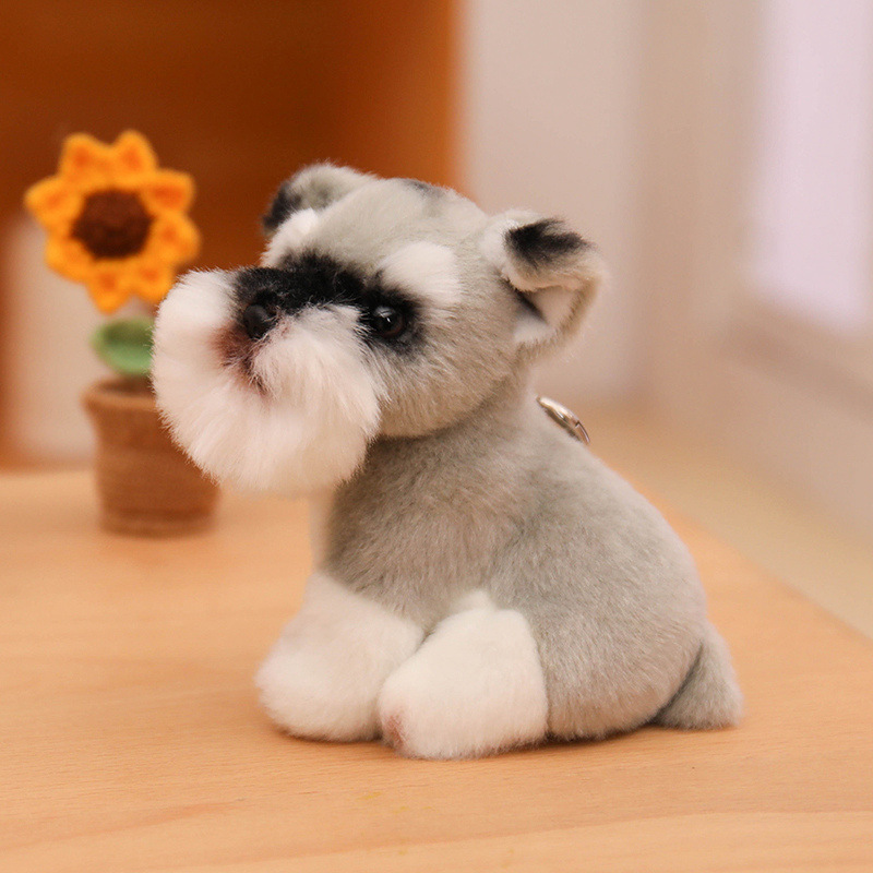 Simulación transfronteriza animal juguetes de peluche creativos para niños muñecas de perro de madera chicas lindas Día de San Valentín puppies image 8