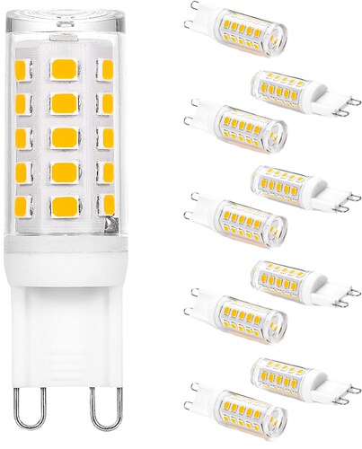 LED corn bulb G9 light source ceramic pin lamp beads 110V220V wide voltage universal crystal chandelier wall lamp