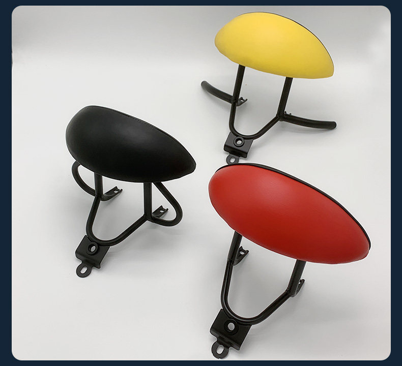 Electric Scooter European Version Second Generation Turtle Rear Rack Backrest Hanger Long Version Small Sheep Turtle Five Rear Backrest Cushion