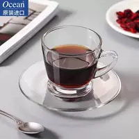 Кофейный аромат чая, чайная чашка, прозрачное стекло, утолщённая стенка, Таиланд