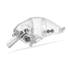 新品9.5cm/25.8gMG响珠浮水摇滚大胖透明路亚饵毛坯假饵鱼饵本体