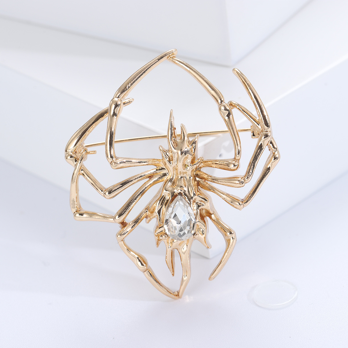 20g Weight Brooches Classification Holiday, Daily Occasion Alloy Material Halloween Festival Spider Pattern Women's Gender Casual, Simple Style Style Casual Simple Style Pin Spider Alloy Women's Brooches 5