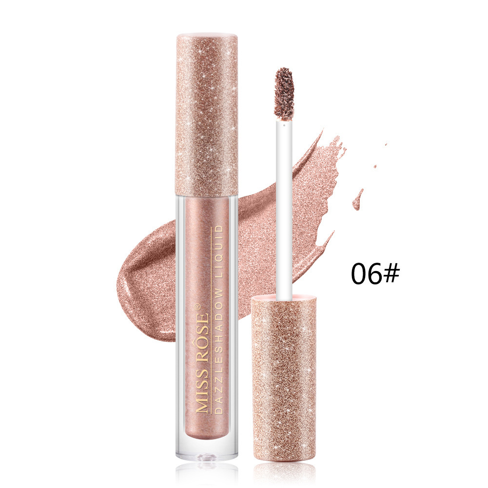 missrose Glitter Flashes Liquid Eyeshadow Broken Diamond Fine Flash Monochrome Liquid Eyeshadow Shining Eye Brightening