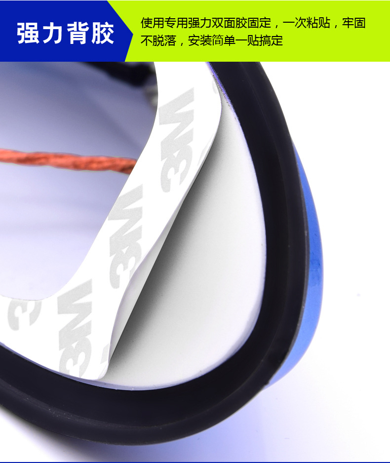 Car Modification Shark Fin Antenna for Radio Signal Reception, Special Roof Spoiler Decoration, No Drilling Required