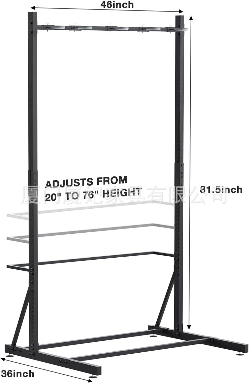 Bicycle Parking Rack for Multiple Road Bikes and Mountain Bikes, Sturdy and Adjustable Metal Display Stand for Cross-Border Use