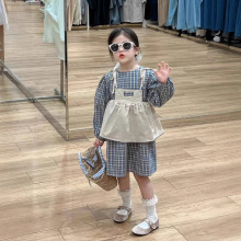 2025秋季新款韩版儿童时尚休闲套装
