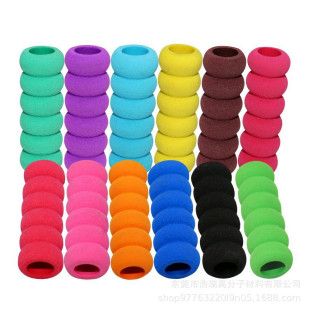 Foam Nbr Protective Finger Pen Holder Sponge Pen Cover Colorfulful Eva Anti-Slip Pen Cover Pencil Cover Foam Sheath