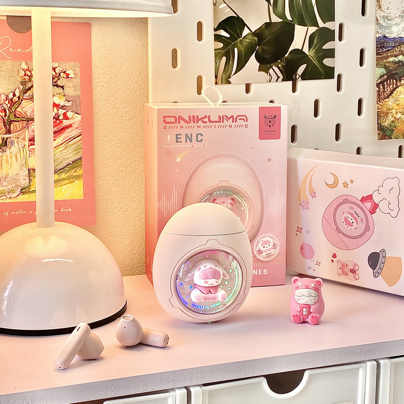 Bluetooth ヘッドセット 2025 新しいワイヤレスノイズリダクション女の子の誕生日プレゼント高価値インイヤータイプ Apple Xiaomi に適しています|undefined