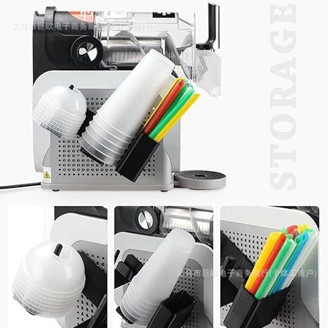 Nuevo producto transfronterizo soporte de montaje lateral 3 en 1 portavasos pajita cubierta de copa subensamblaje escritorio barra de bar soporte de papel portavasos divisor