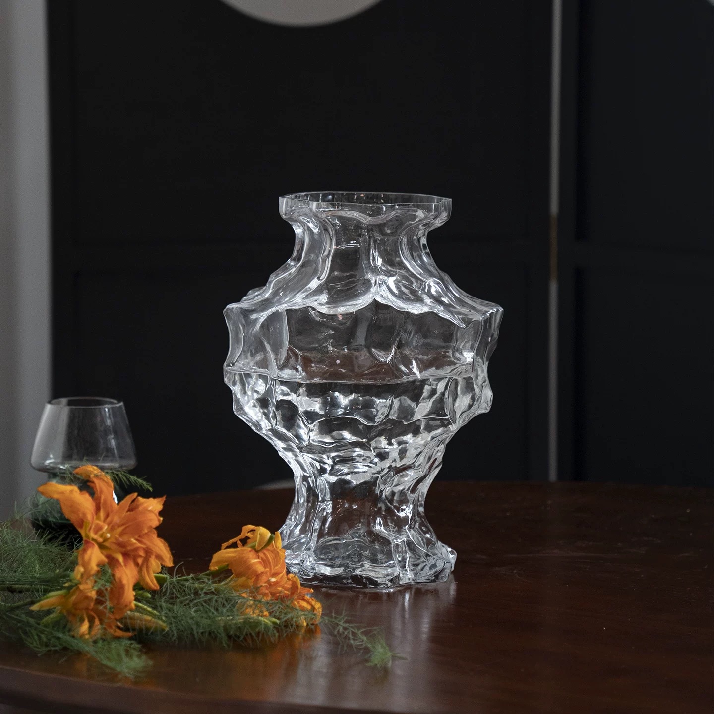 Simple y moderno diseño creativo ligero de flores de lirio flor seca flor flor ornamental especial