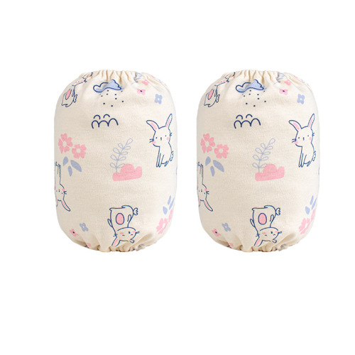 Bulk Cute Children's Sleeve Covers Baby Protection Sleeve Anti-Stain Warm Sleeve 0-6 Years Old Waterproof Cartoon Sleeve