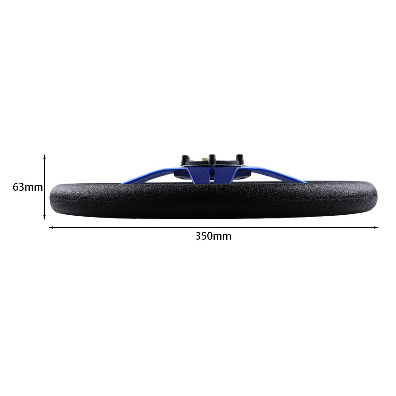 Car Modification Parts 14-Inch 350mm Pu Steering Wheel Competitive Gaming Kart Steering Wheel Racing Steering Wheel