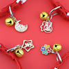 Cute choker, festive necklace, small bell, the year of the Rabbit, new collection, pet, wholesale