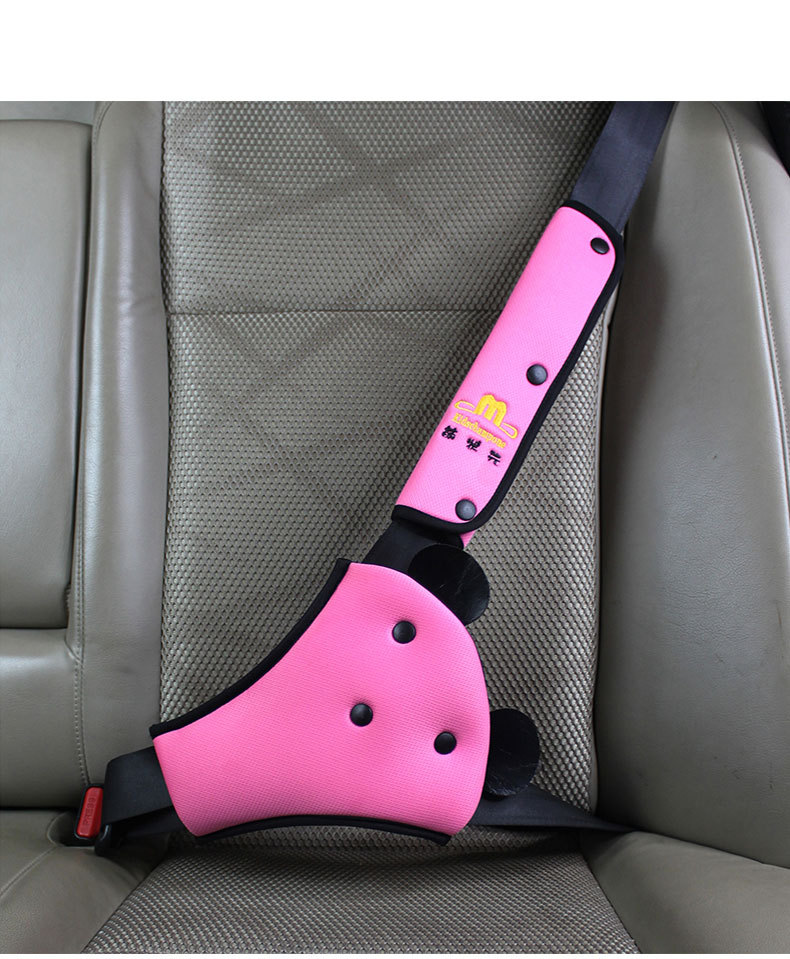 Children's Special Anti-Stranglehold Car Seat Belt Shoulder Protector, Car Seat Cartoon Cute Safety Belt Protective Cover