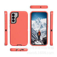 Samsung SAMSUNG S22/PLUS 3 耐性ロボット携帯電話ケース、落下防止および防塵保護カバーに適しています。