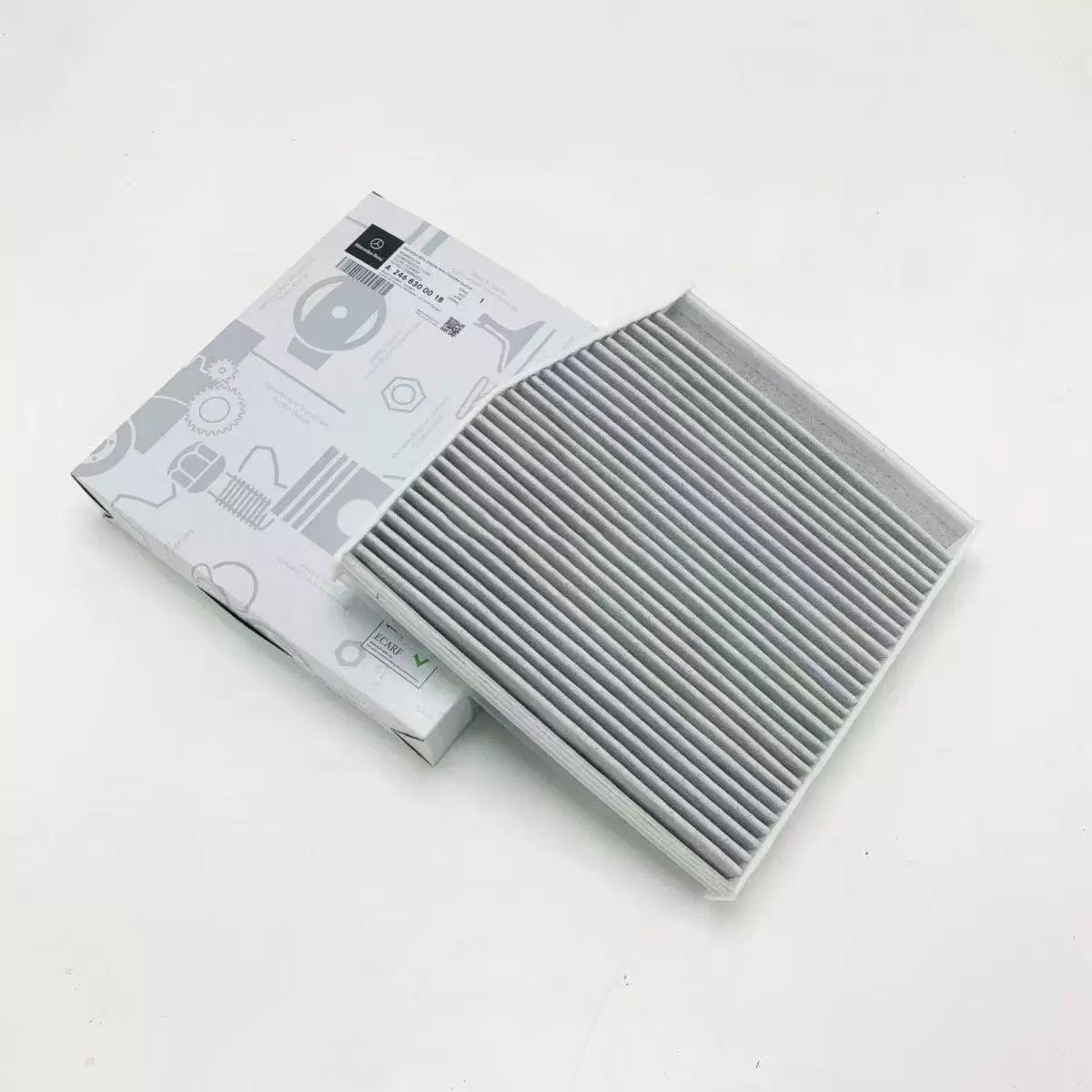 适用奔驰CLA200/GLA260/B180/A200/QX30/45AMG空调滤芯格清器带炭