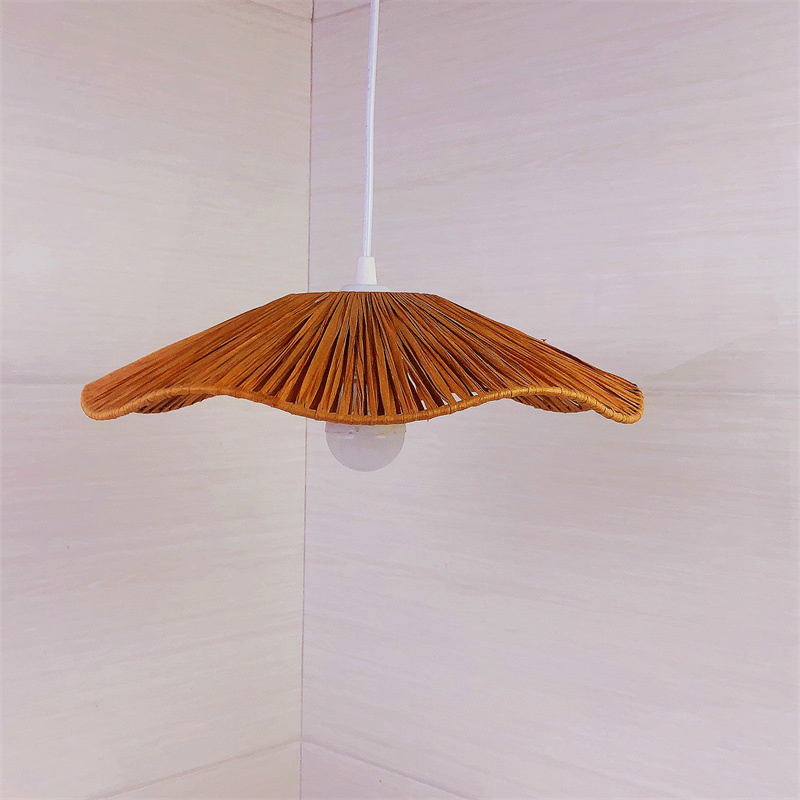 Restaurante Hotel LED lámpara cubierta de la lámpara de papel de la lámpara de la pantalla de estilo pastoral de país de América cama y desayuno lámparas de iluminación