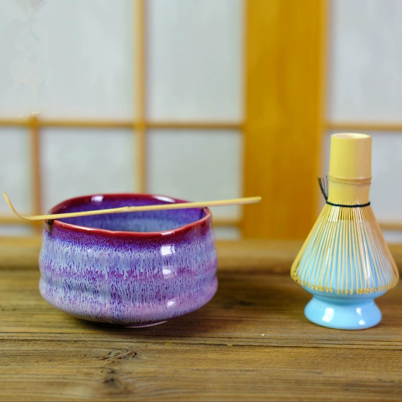 Tea cup, matcha, Japanese tea set with accessories