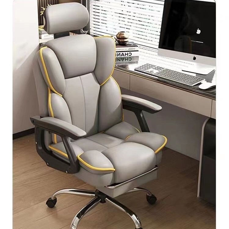 Ergonomic computer chair for long-term sitting, gaming chair, dormitory home seat, reclining, adjustable backrest, office chair Ergonomic computer chair for long-term sitting, gaming chair, dormitory home seat, reclining, adjustable backrest, office chair