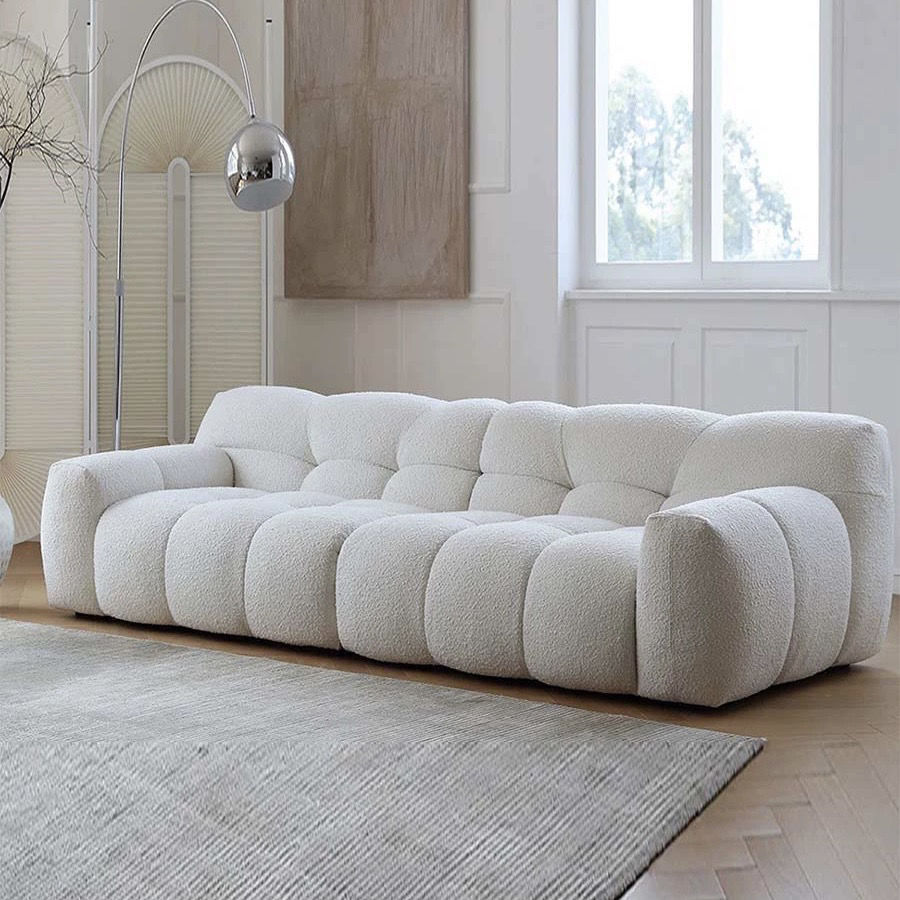 Off-white lambswool [full, comfortable and high rebound]