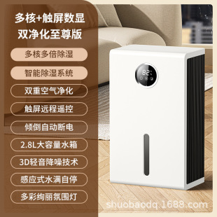 [Manufacturer Wholesale] Intelligent Digital Display Dehumidifier Warehouse Workshop Basement Moisture-Proof Support Oem Foreign Trade Export