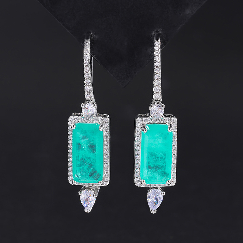 6g Weight Artificial Gemstones Inlay Material Jewelry Set Classification Earrings + Necklace Quantity Holiday Occasion Metal Material Geometric Pattern Unisex Gender Lady Geometric Metal Artificial Gemstones Unisex Jewelry Set 1 Piece 4