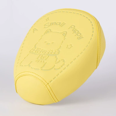 Simple Style Electric Vehicle Seat Cover, Waterproof and Sun-Proof, Suitable for Small Electric Bikes, Compatible with Yadea, Tailg, and Aima (Electric car cushion) - yellowfront-seat-cover