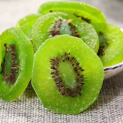 Dried kiwi fruit dried yellow and green fruits wholesale 500g Kiwi fruit slices sour and sweet preserved fruit snacks dried kiwi fruit