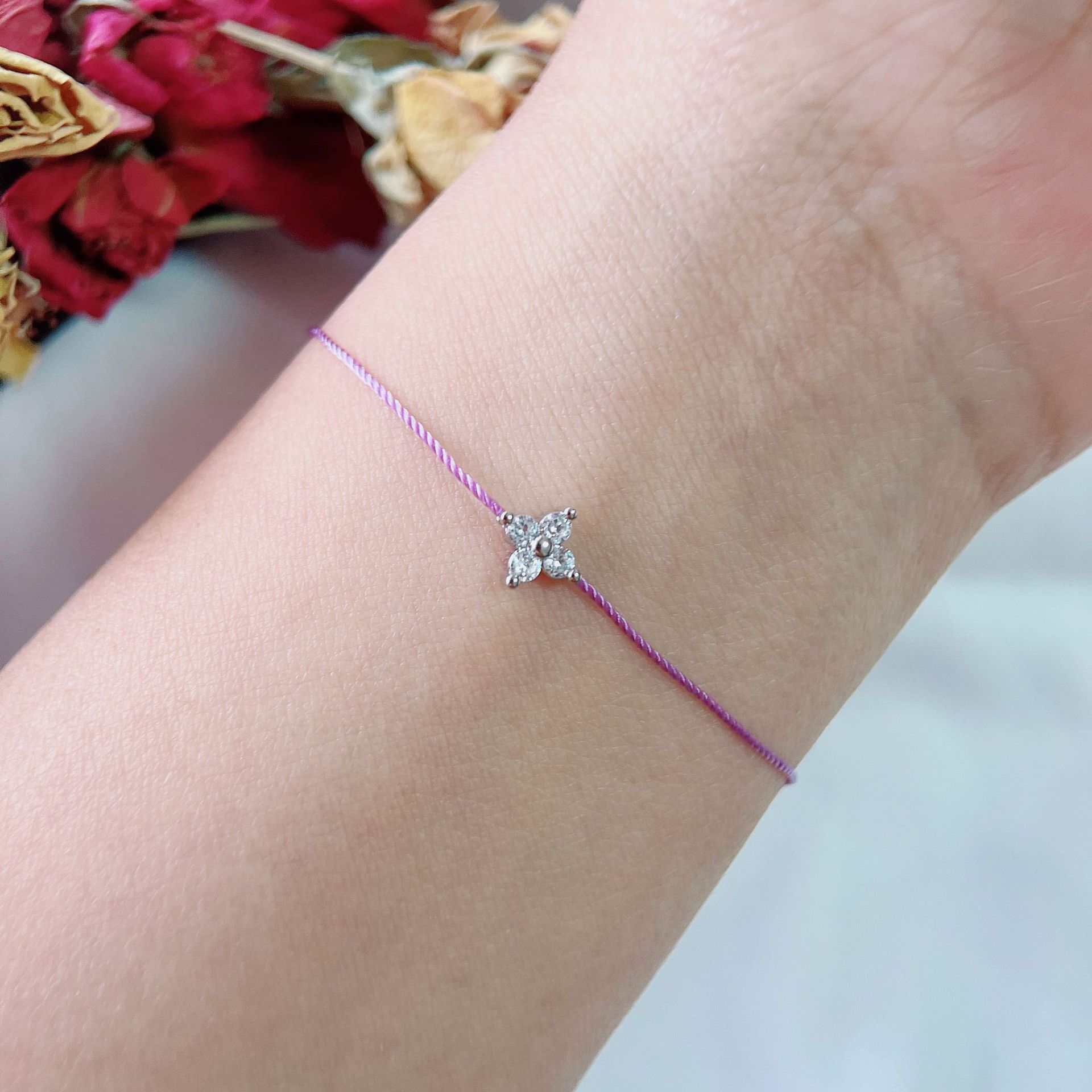 바이올렛 로프 - 화이트 골드