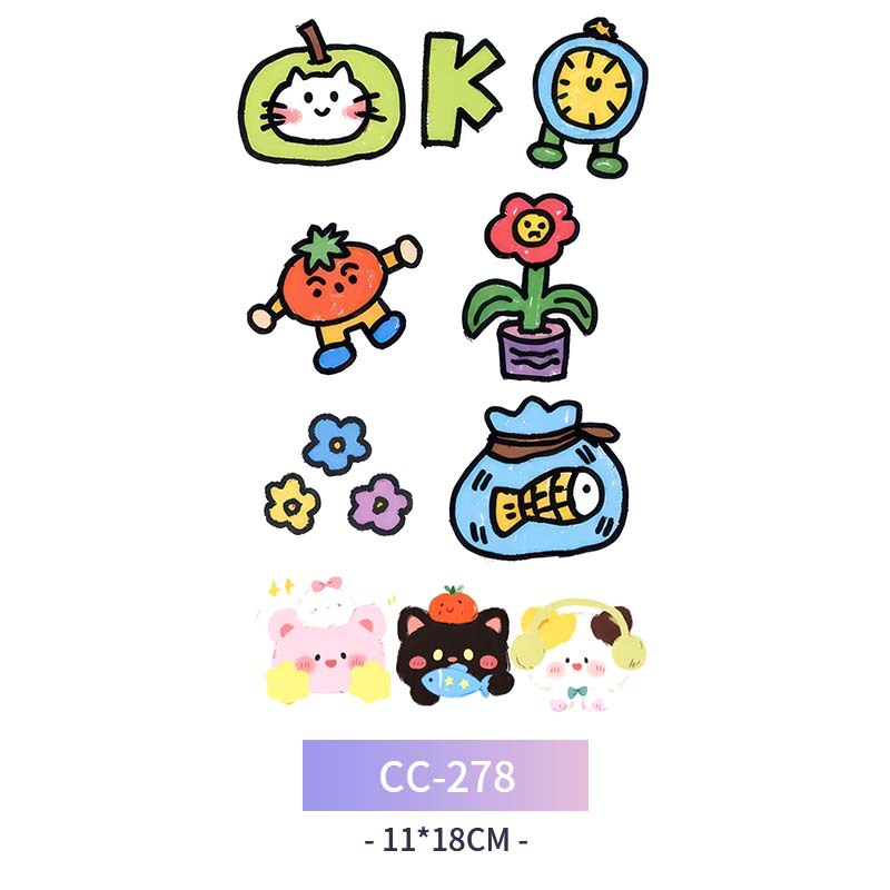 Transfronterizo en stock al por mayor de halloween colorido mariposa tatuaje pegatinas simulación sangrienta cicatriz pegatinas divertidas pegatinas impermeables