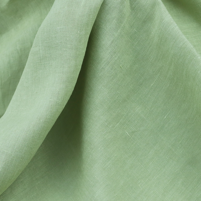 Tela de lino puro 2025, nuevos productos en stock, venta al por mayor, primavera y verano, nuevas camisas de lino tejidas, telas para ropa de moda informal image 4