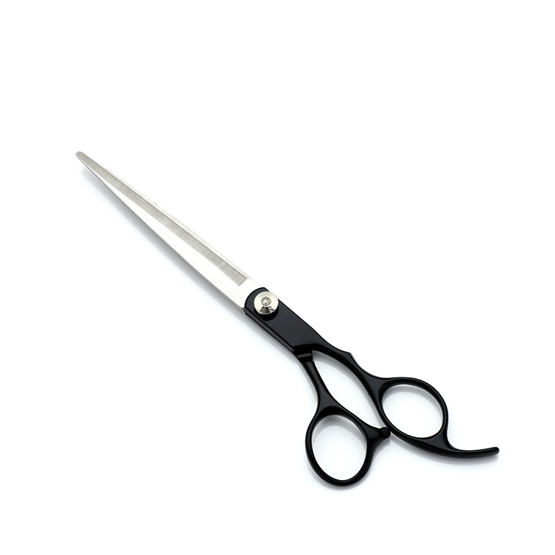 Venta al por mayor de fábrica mascota corte de pelo herramientas de belleza traje profesional de corte de pelo de perro tijeras curvadas perro corte de pelo traje