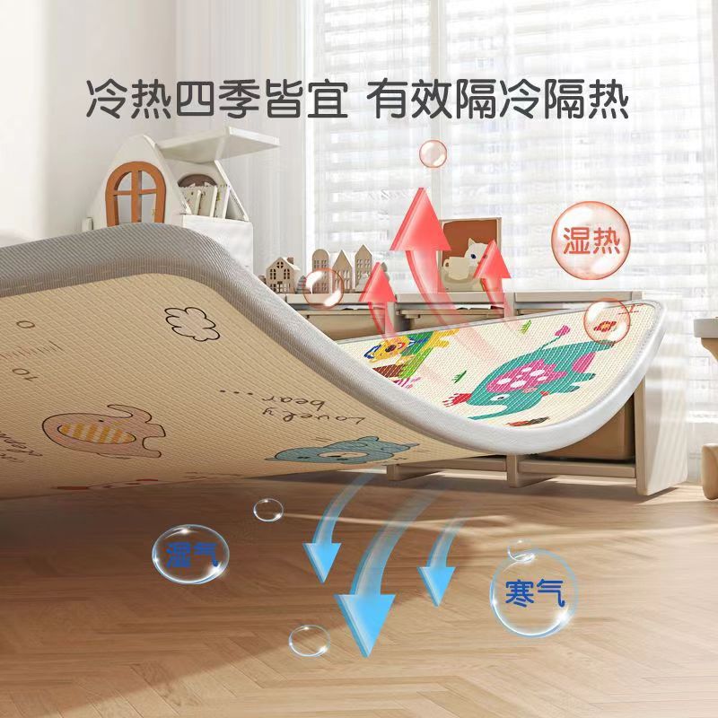 Alfombrilla para gatear para bebés Alfombrilla de espuma para el hogar para la sala de estar Alfombrilla para gatear para niños, fría e insípida, gruesa al por mayor