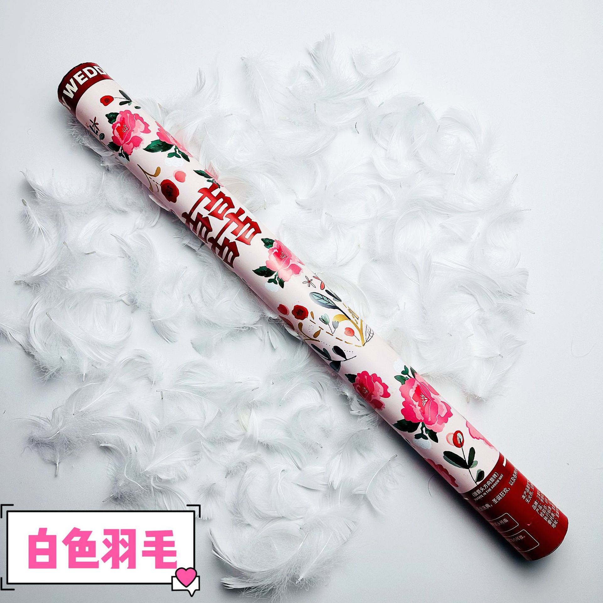 60 # 깃털이 가득한 흰색 깃털 경례(100% 세척된 순수 오리 깃털)