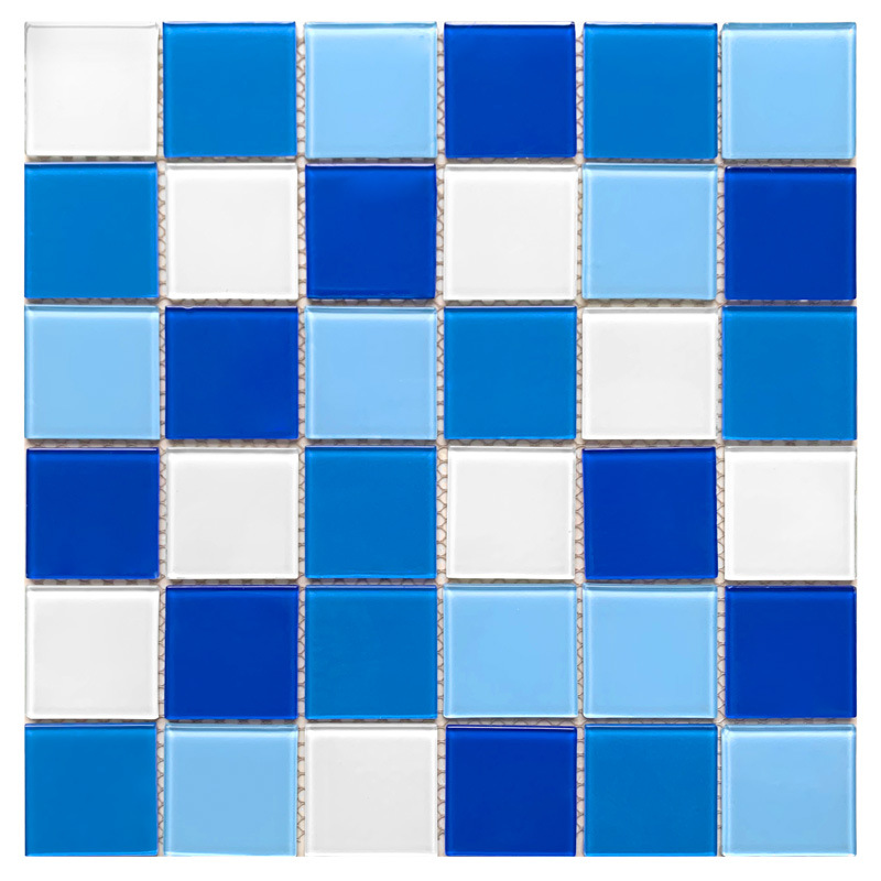 Three -color blue and white 48