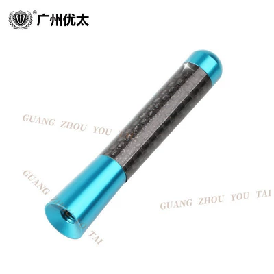 Other Car Modifications, Car Radio Antenna Metal Aluminum - 8cm-blue