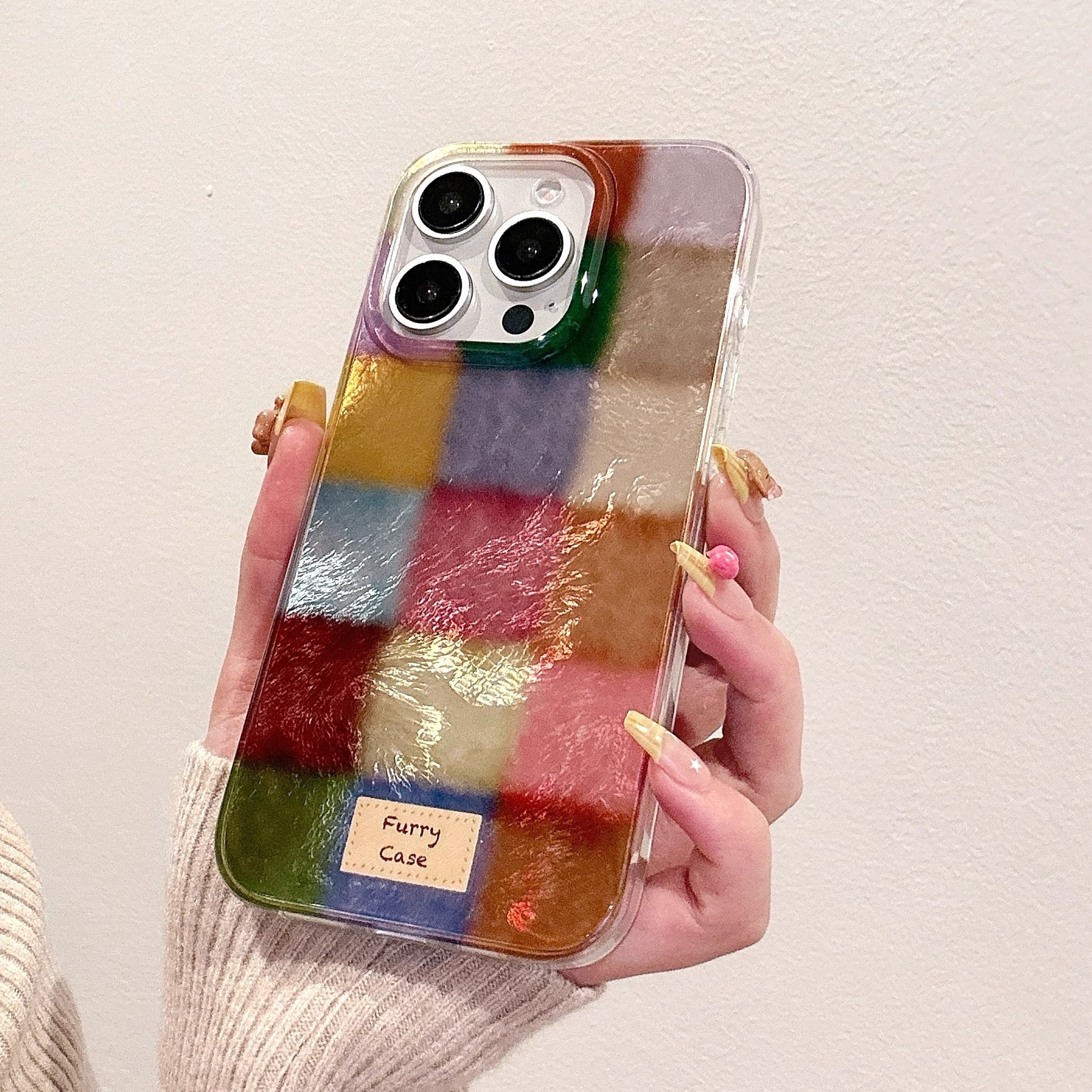 Suitable for iPhone 17, Apple 15 Protective Case, 16 Pro Phone Case, 12 Pro Glacier Pattern, 11 Pro Max Dropshipping, 13