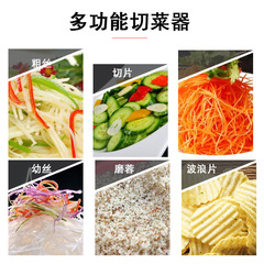 Stainless Steel Vegetable Grater for Home Use, Multi-Functional Carrot & Potato Slicer, 9-Inch 6-Sided Shredder—Wholesale Price