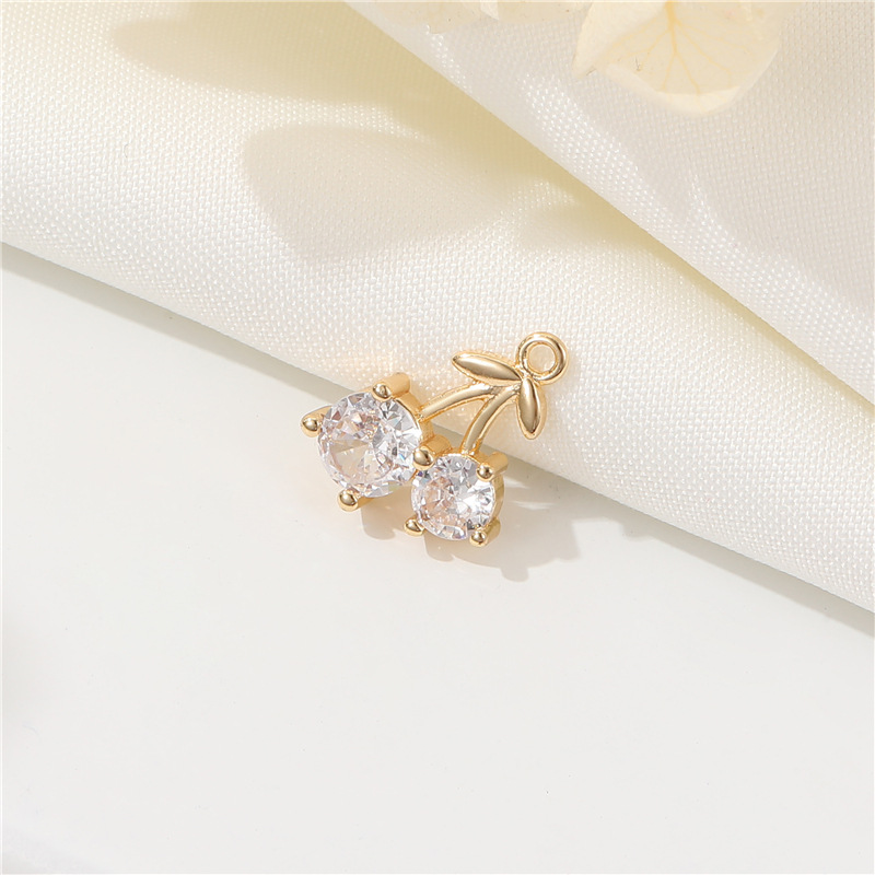 3g Weight Pendant Jewelry Making Type DIY Jewelry Accessories Classification 1 Piece Quantity Copper Material Flower Pattern Plating Design Simple Style, Classic Style Style 1 Piece Copper Flower Pendant 3