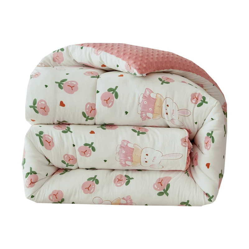 Класс A, двуслойный хлопок washed, утолщённое одеяло для одного и двух человек, фабричный наполнитель, прямые поставки производителя