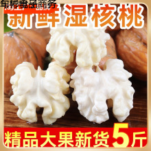 去青皮湿嫩生核桃现摘青皮核桃薄皮嫩黑桃新鲜核桃